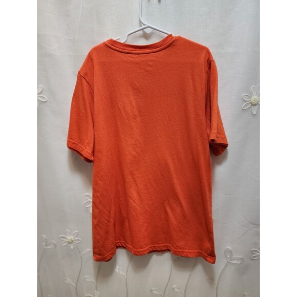 XERSION KIDS LARGE  14-16 ORANGE SHIRT QUICK DRI TEAM QUOTE ATHLETIC BRIGHT TEE - Picture 7 of 9
